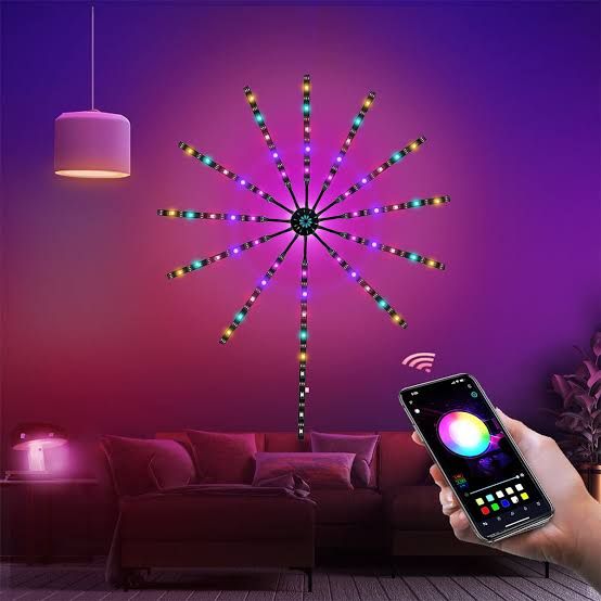 LED Strip Light Christmas RGB Festoon Fairy Light Music Control Meteor Lamp Marquee Home Wedding Room Decor Light Tape----