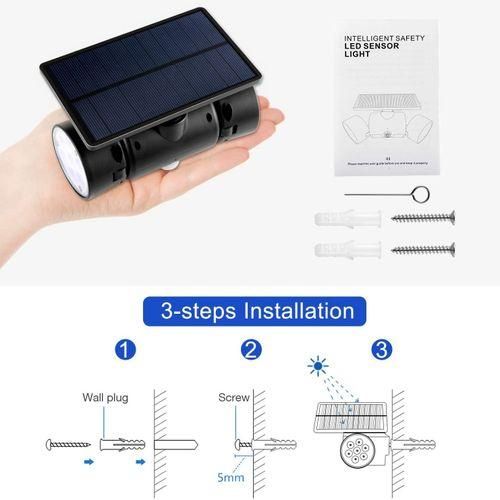 Solar Lights Outdoor Solar Flood Solar Powered Wall Lights