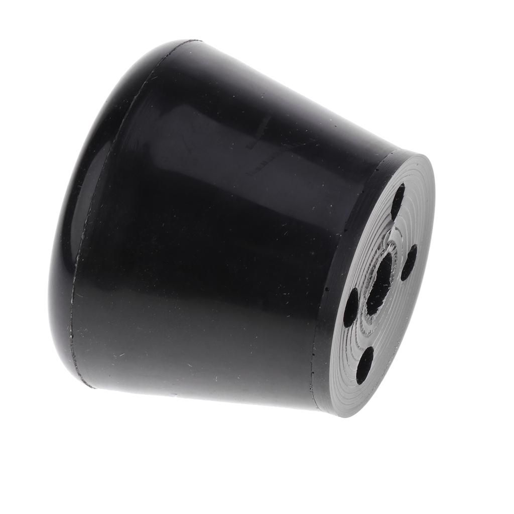 2pcs Boys Girls Kids Roller Skate Ice Skate Toe Stops Stoppers Black
