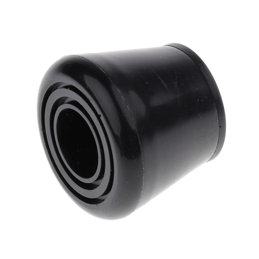 2pcs Boys Girls Kids Roller Skate Ice Skate Toe Stops Stoppers Black