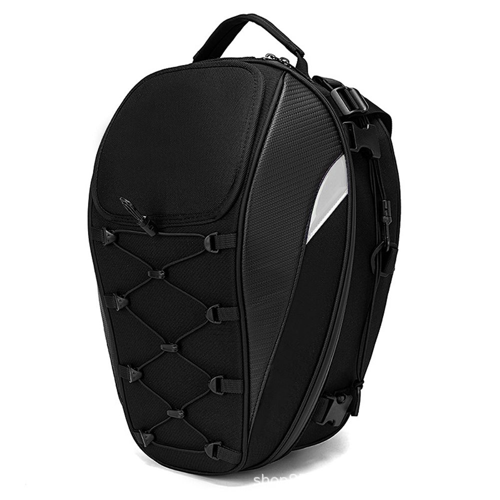 Dual Use Waterproof Helmet Bag Motorcycle Tail Bag 30L-40L