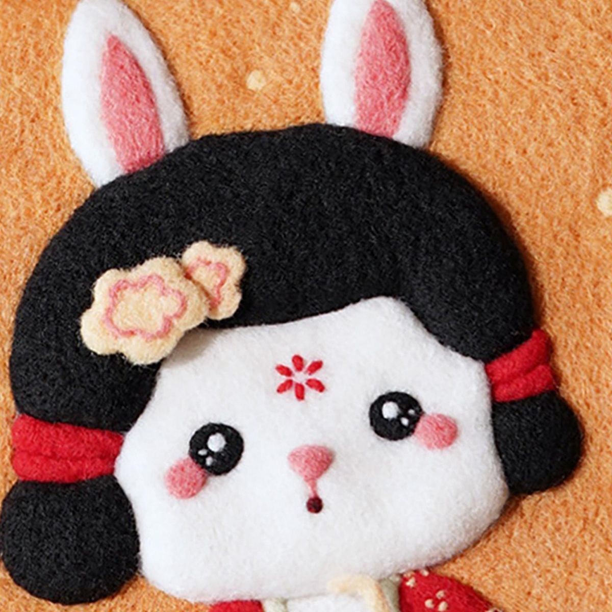 Wool  Felt Kit Gift DIY Ornament W/ Photo Frame Picture For E