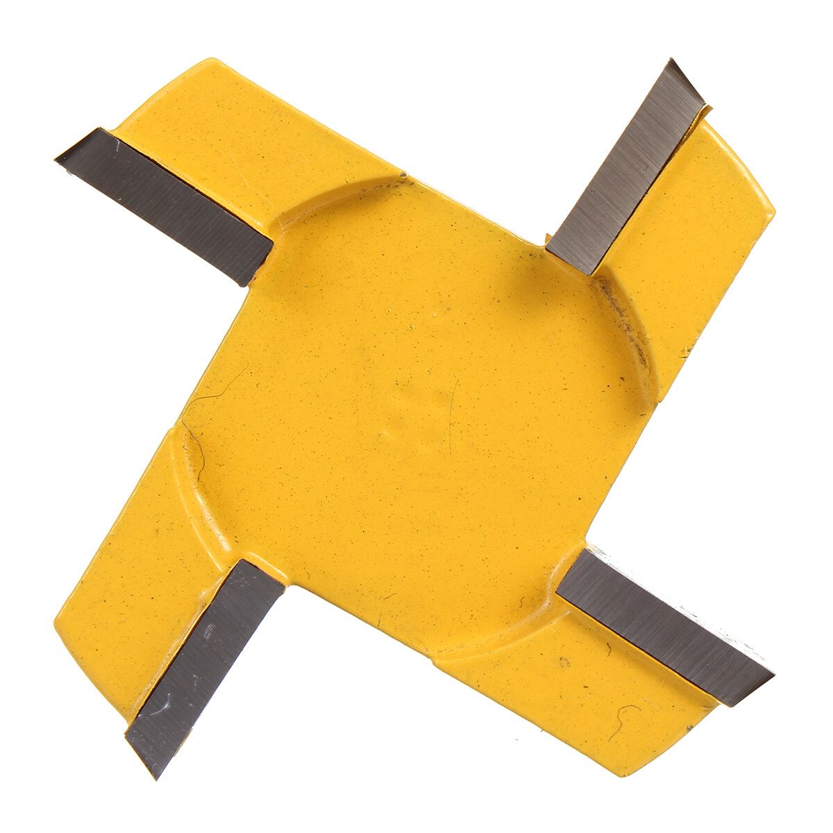 1/2" Shank TCT Bit Set Spoilboard For Wood Woodwork Tools Yellow 4 WINGS