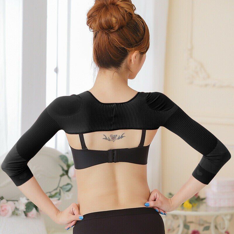 2 In 1 Arm Slimming Sleeve Shaper Posture Corrector Women S
