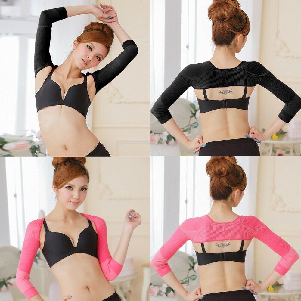 2 In 1 Arm Slimming Sleeve Shaper Posture Corrector Women S