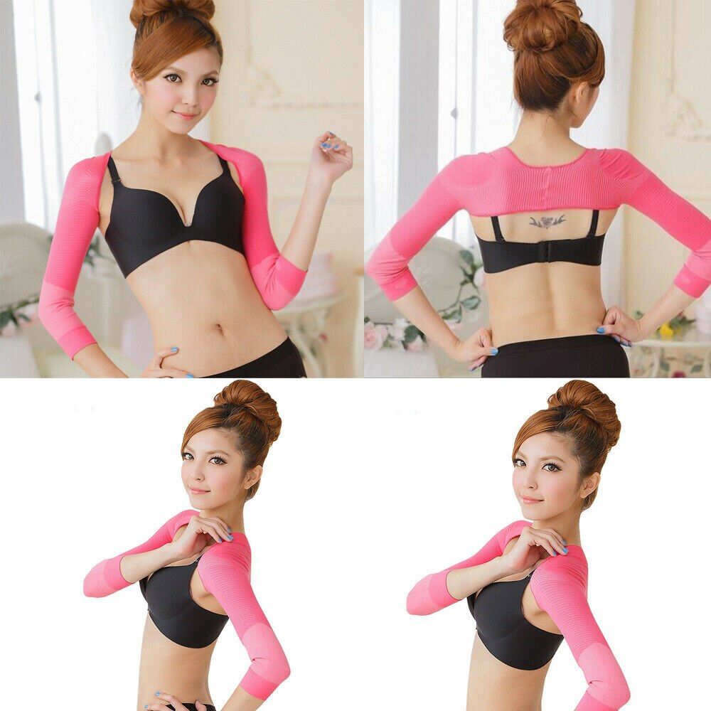 2 In 1 Arm Slimming Sleeve Shaper Posture Corrector Women S