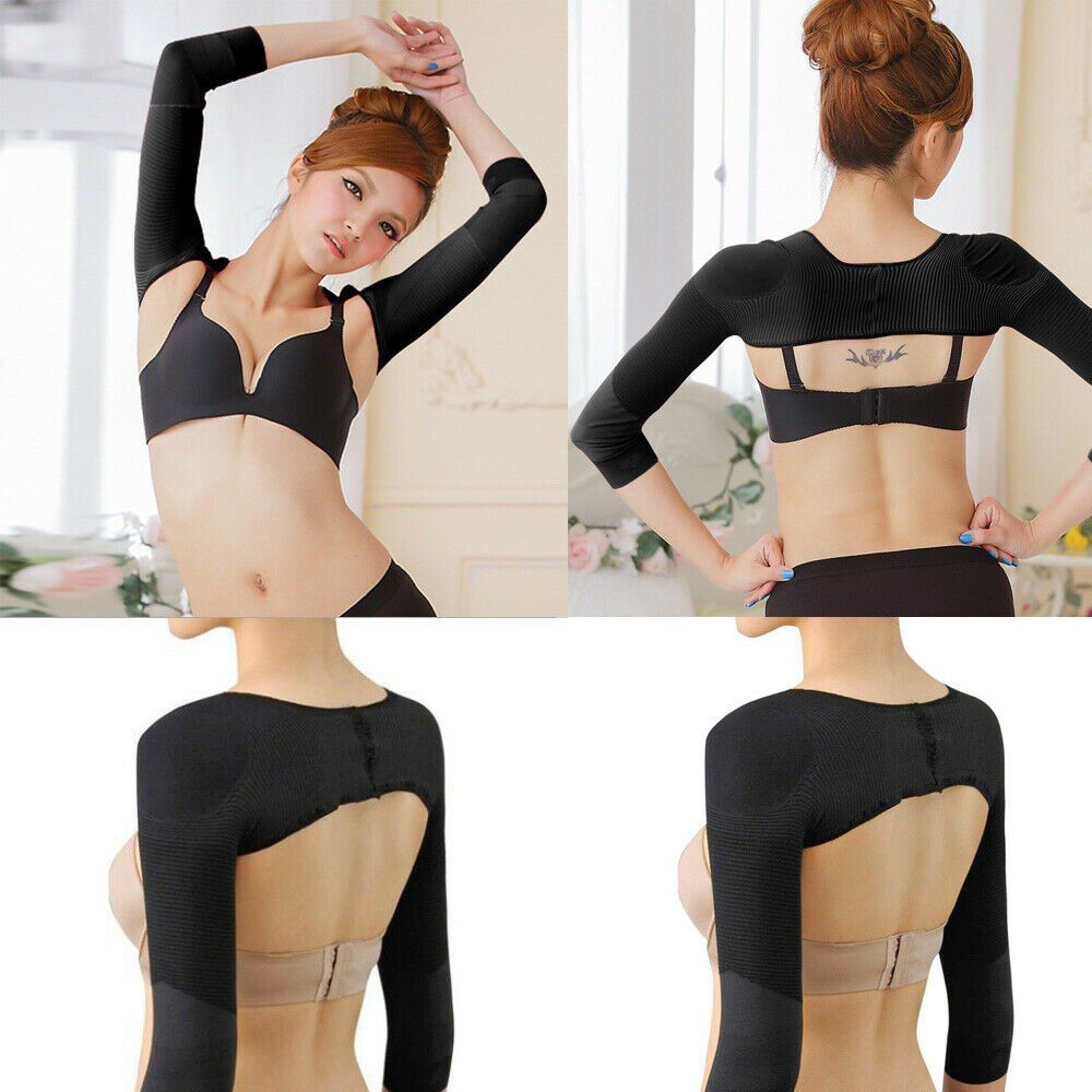 2 In 1 Arm Slimming Sleeve Shaper Posture Corrector Women S