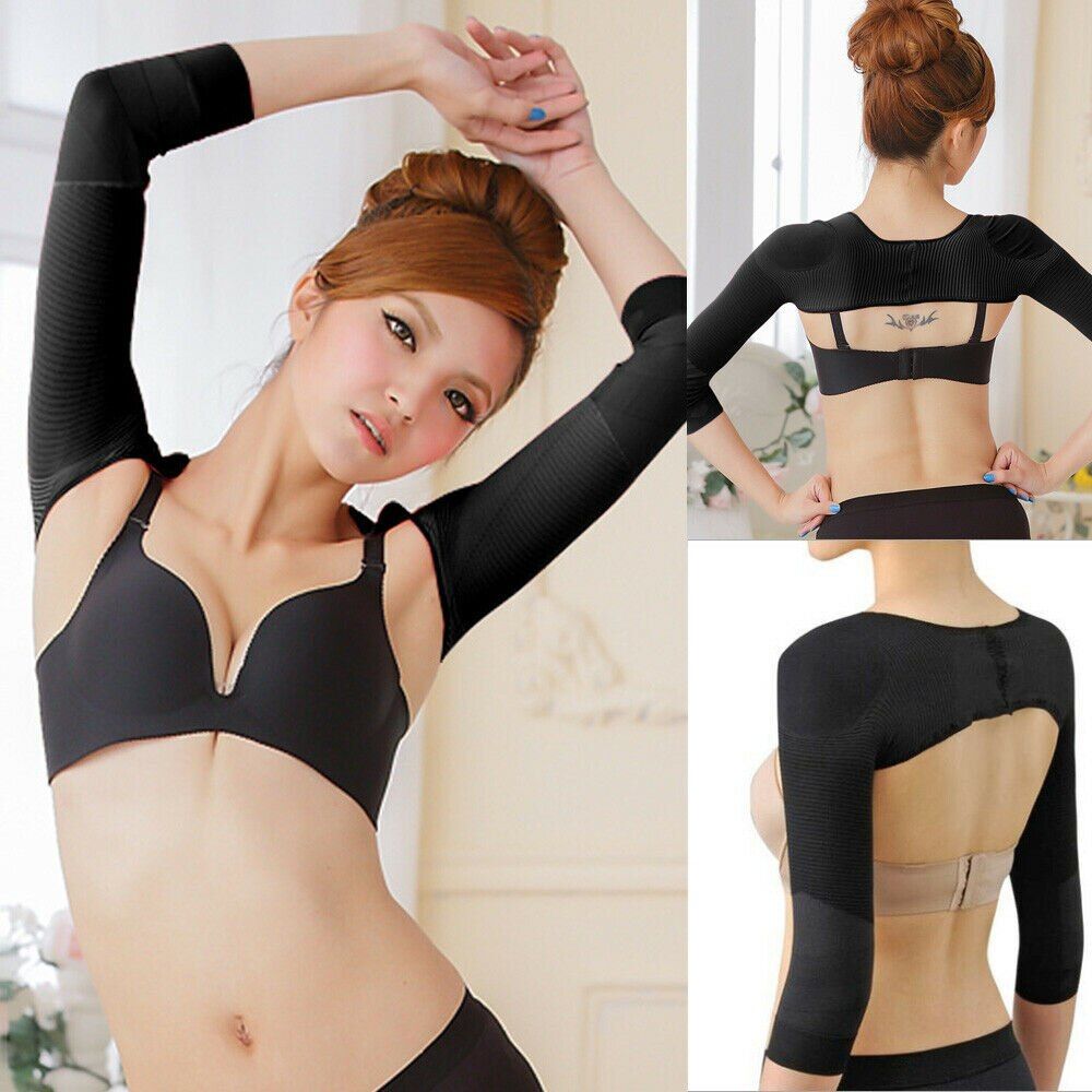 2 In 1 Arm Slimming Sleeve Shaper Posture Corrector Women S
