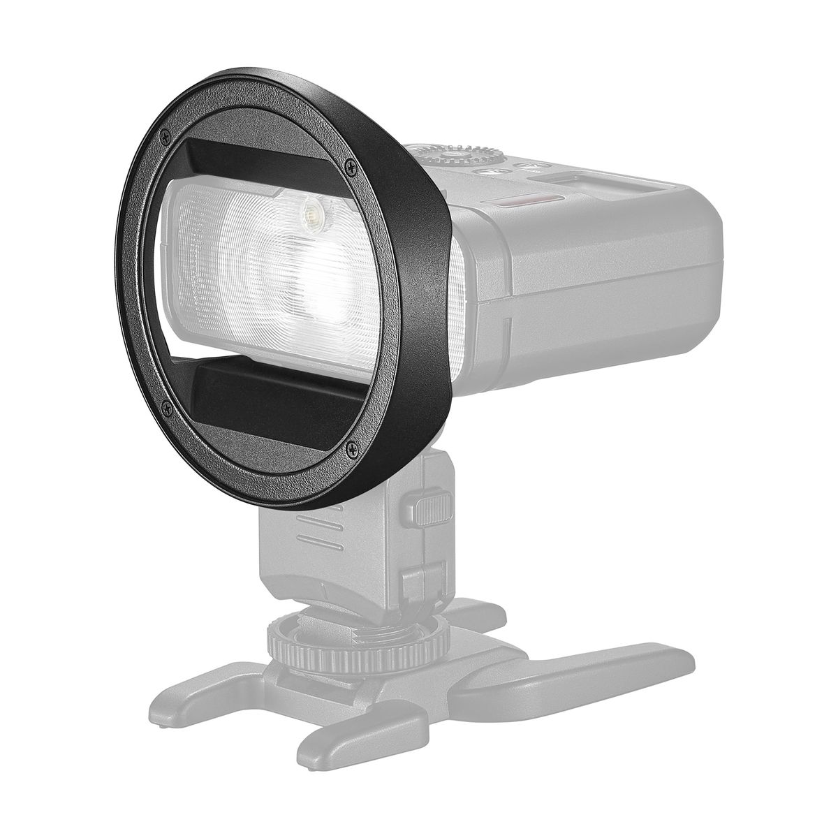 MF-CB Round Adapter For Godox MF12 Macro Flash AK-R1