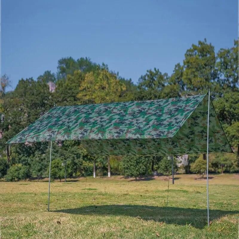 1mx1.45m Outdoor Shelter Camping BBQ Tent Tarp Outdoor Picnic Waterproof UV protection Sun Shade Beach Awning Canopy Sun Shelter
