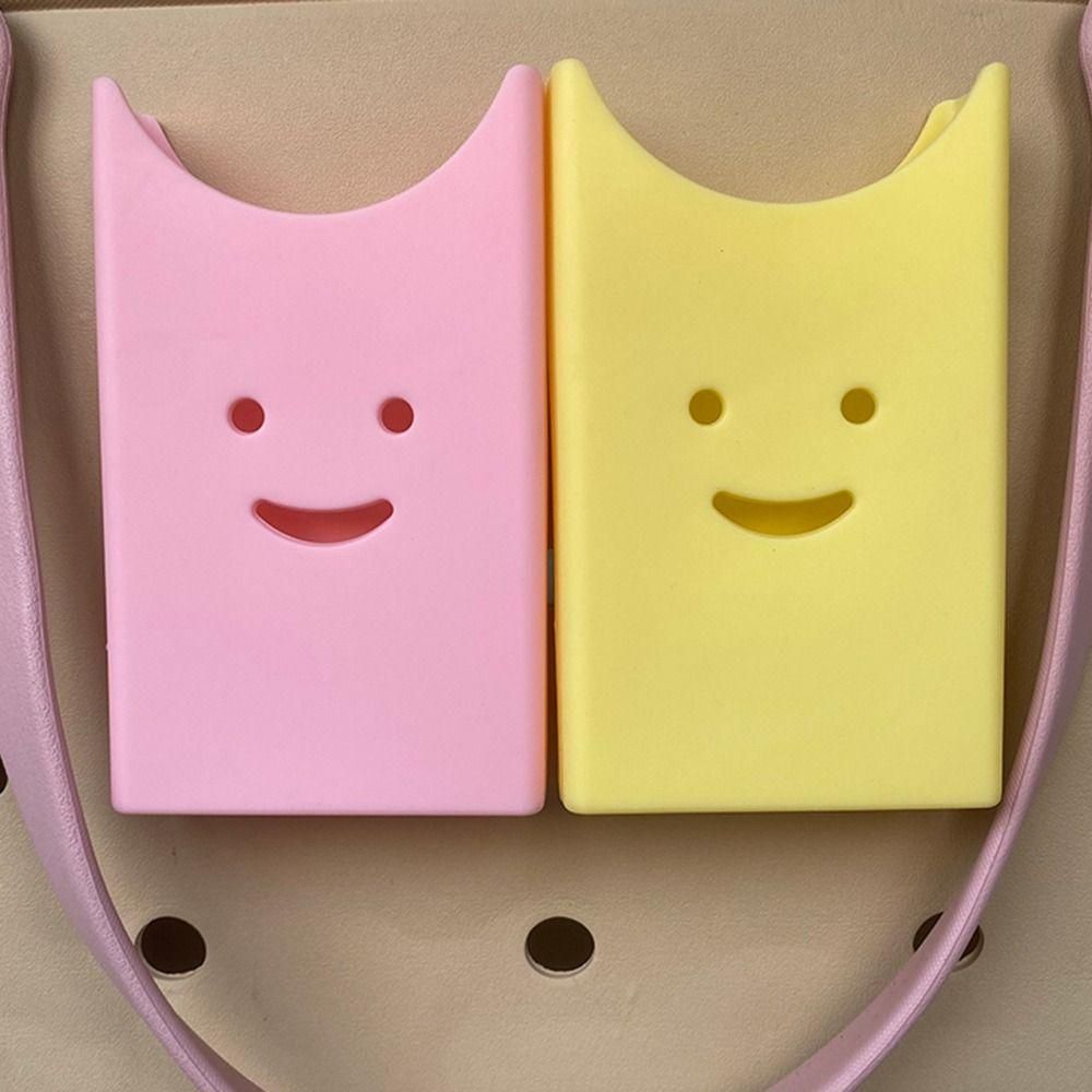 1pcs Soft Rubber Phone Holder Compatible with Bogg Bags for Beach Bogg Bag Decorative Storage Phone Case