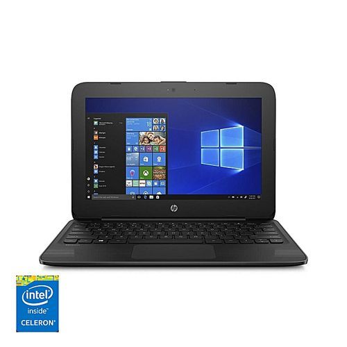 Stream 11-ah117wm 11.6", Intel Celeron4, 4GB RAM, 32GB EMMC, Windows 10 Home + 32GB Flash Drive + Laptop Purse