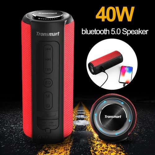 Tronsmart Element T6 Plus Waterproof Bluetooth 5.0 Stereo Speaker - 40W - Red