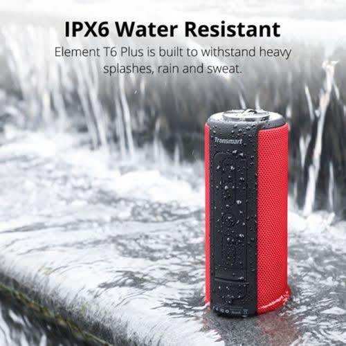 Tronsmart Element T6 Plus Waterproof Bluetooth 5.0 Stereo Speaker - 40W - Red