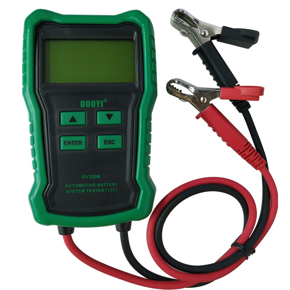 12V Car Battery Tester Cranking Test Battery Charging