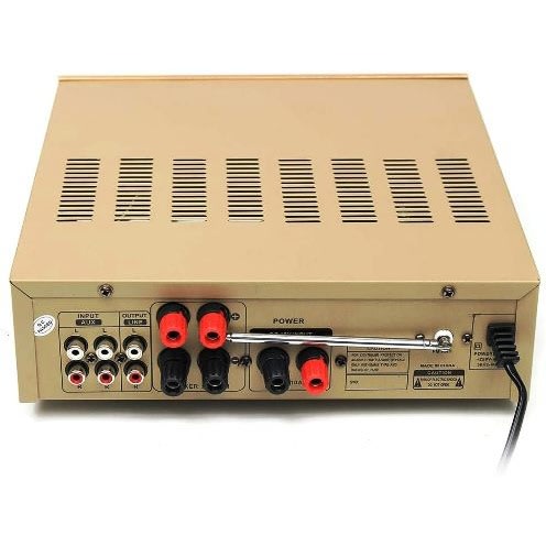 Bt-1288 Bluetooth Receiver  Karaoke Stereo 2ch Amplifier  Support Fm Usb Sd With Remote