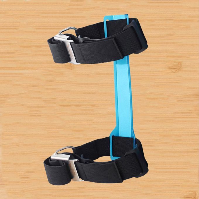 Scuba Diving Backplate Equipment Single Tank Adapter With Tank Blue