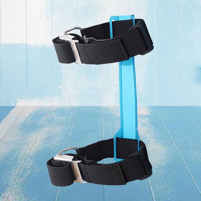 Scuba Diving Backplate Equipment Single Tank Adapter With Tank Blue