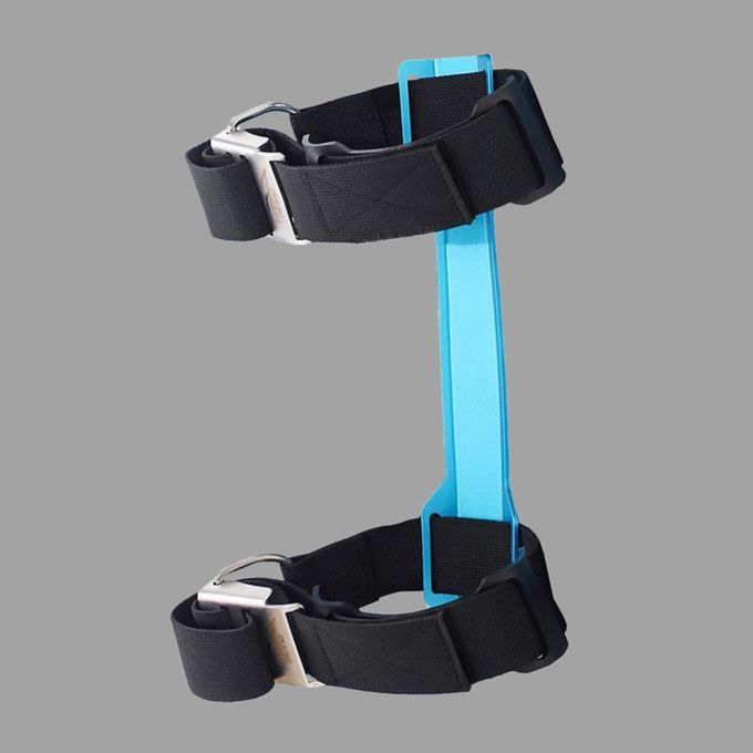 Scuba Diving Backplate Equipment Single Tank Adapter With Tank Blue