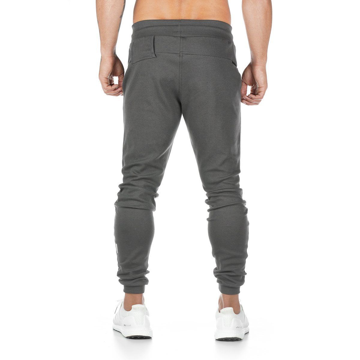 3pcs Men's Track Pants-Light Grey, Black, Green