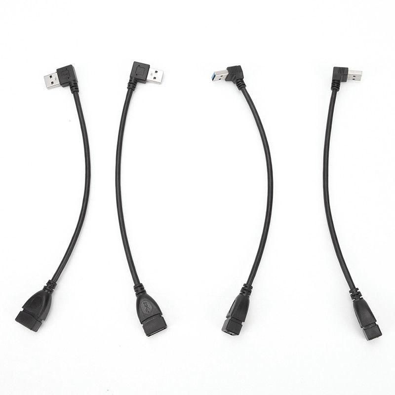 USB 3.0 Angle 90 Degree Extension Cable Male to Female