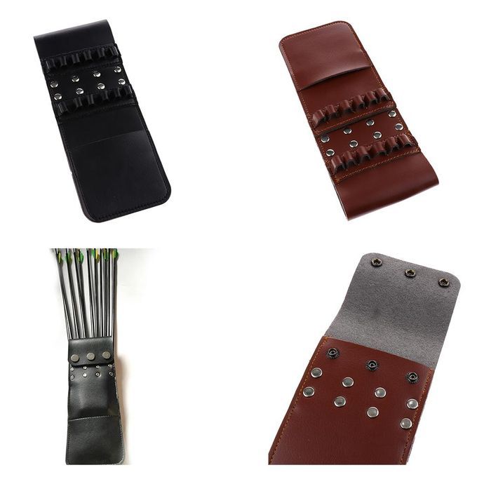 Archery Waist Hip Quiver Target Hunting Pocket Holder Bag For Black