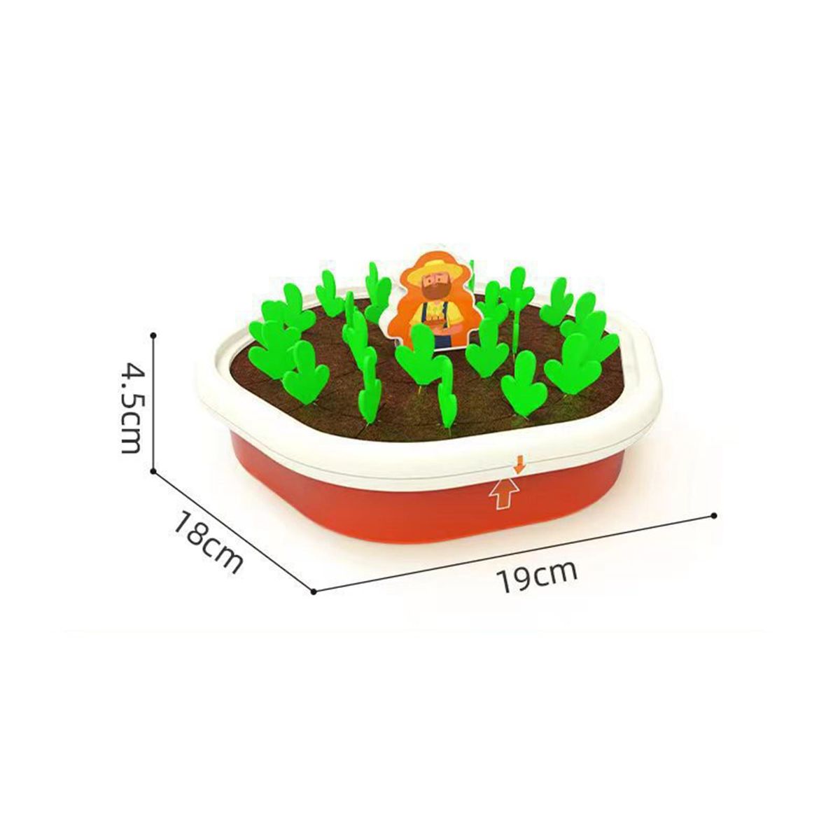 1 Set Educational Toys Farm Vegetable Carrots Baby Toys