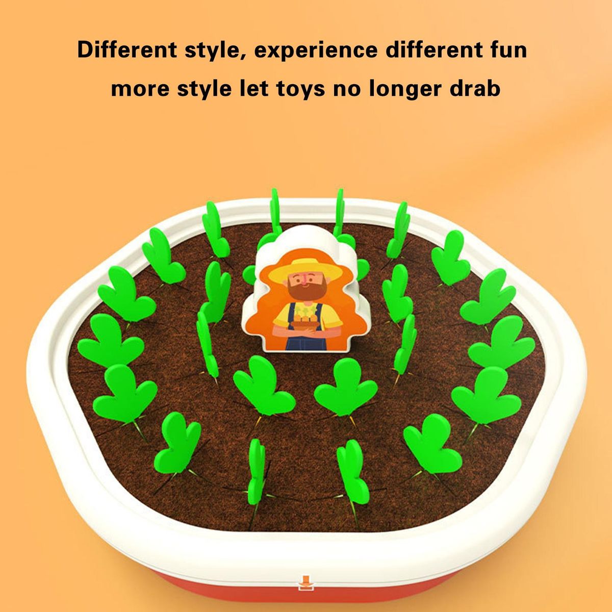 1 Set Educational Toys Farm Vegetable Carrots Baby Toys