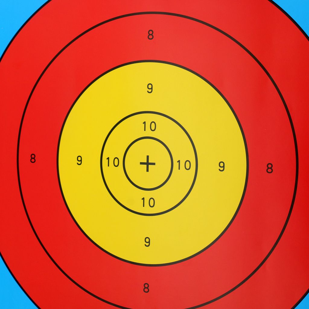 24 Pieces Longbow Target Paper Professional Outdoor