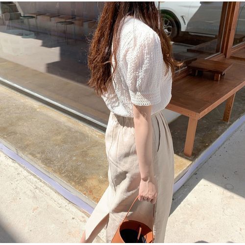 Satin Blouse Temperament Sexy Niche Foreign Style Blouse