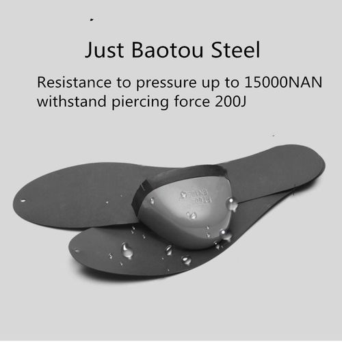 Men Work Sneakers Anti-smashing Anti-piercing Safety Boots