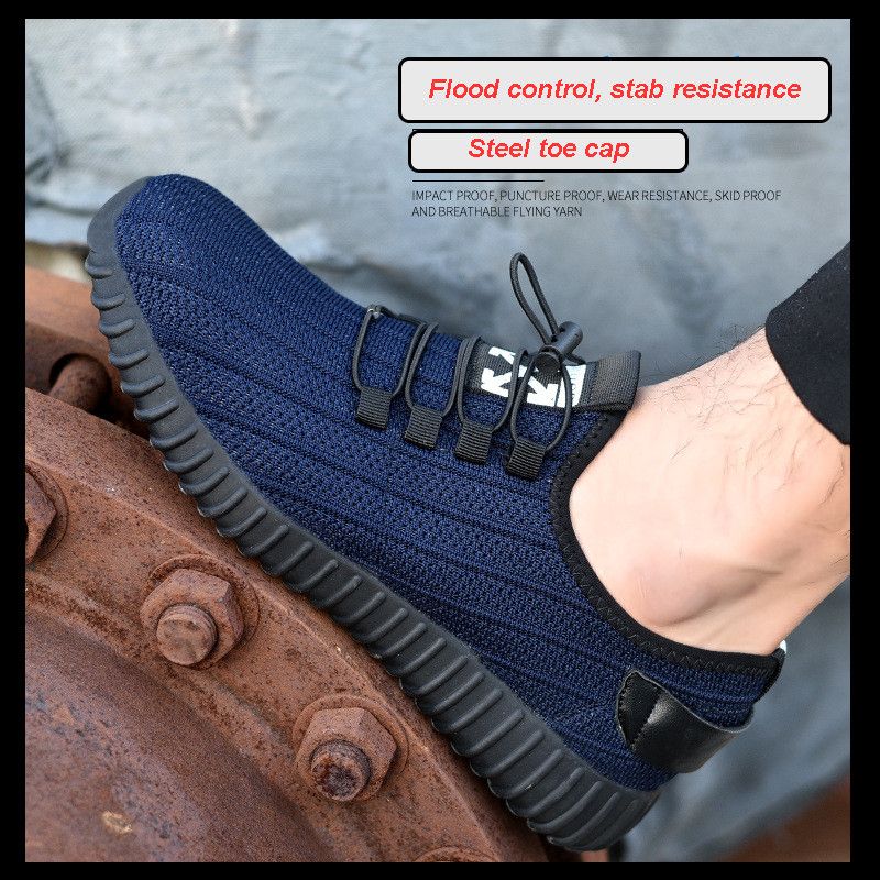 Mens Steel Toe Cap Work Safety Shoes Worker Security Boots