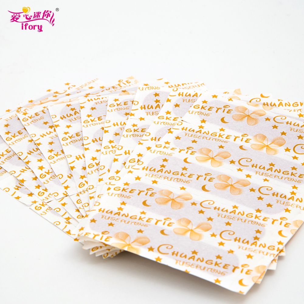 Brand Medical Waterproof Band Aid 100 Pieces Wound Dressings Paste Hemostatic Bandage First Aid Adhesive Sticker