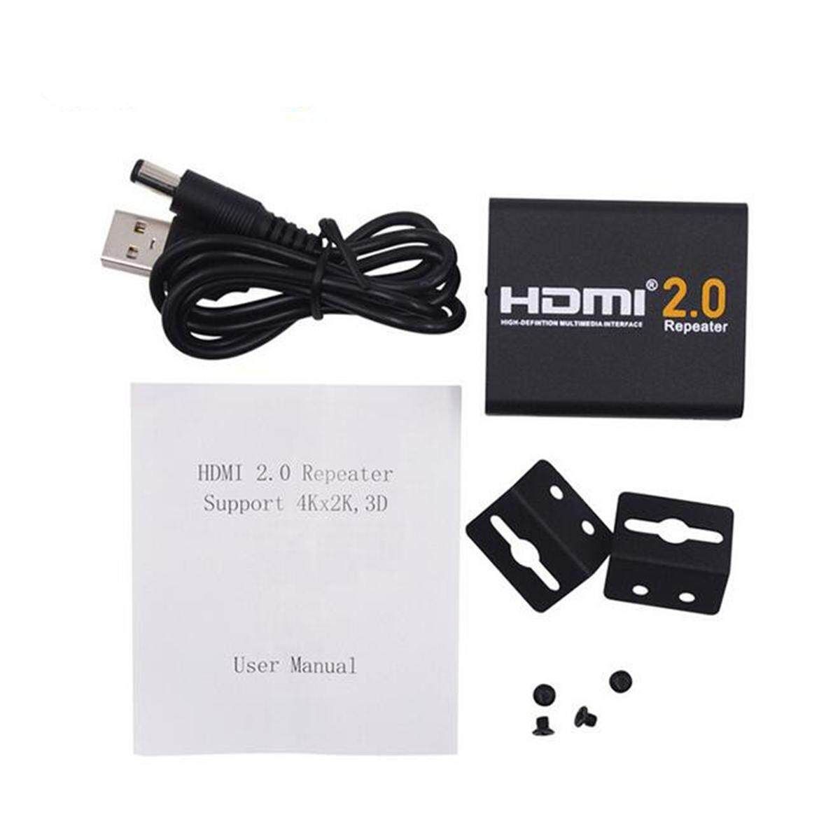HDMI 2.0 Repeater Extender HD 4K 2K 3D 1080P