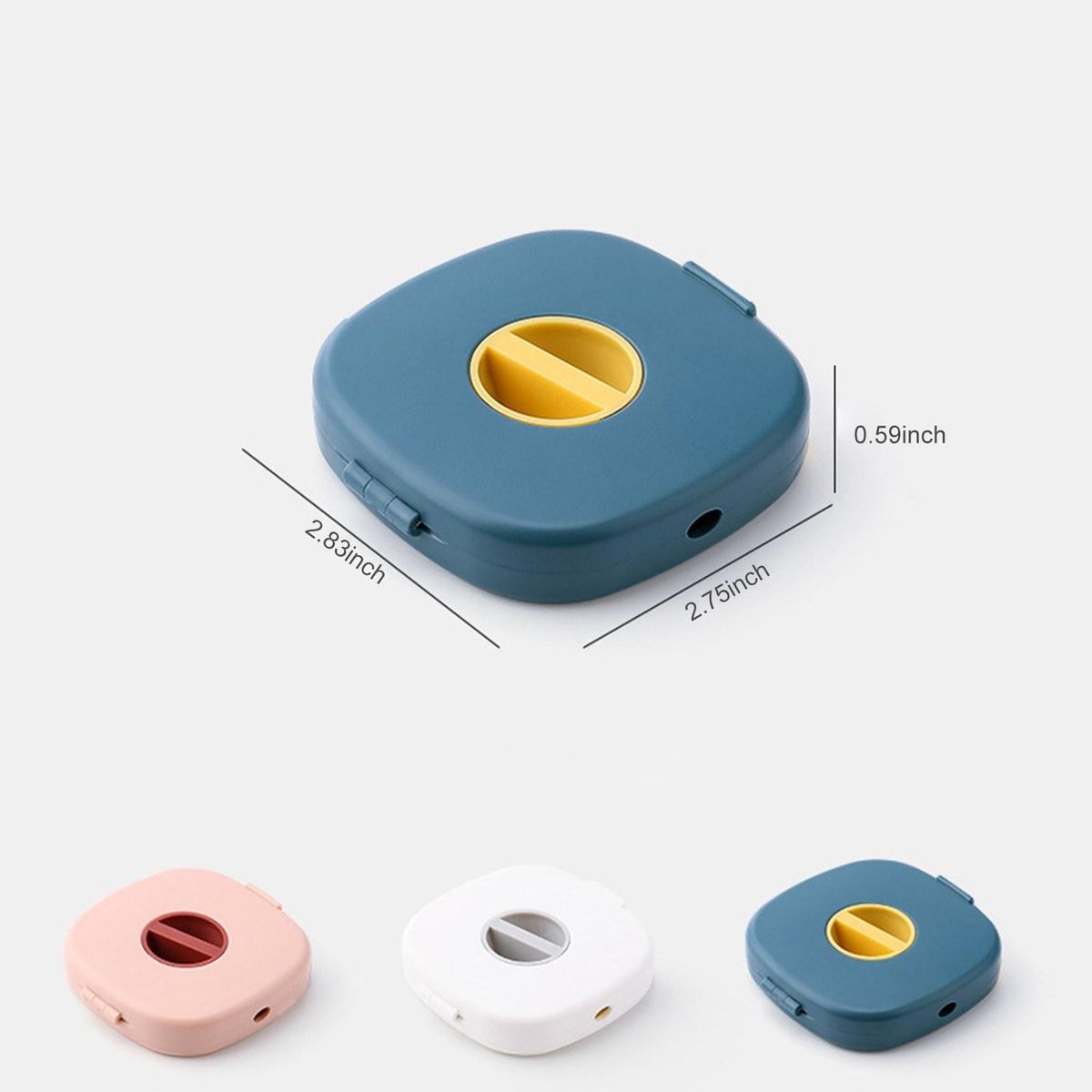 Tangle-Free Cord Organizer with Phone Stands Multifunction Cord Management Storage Cases Retractable Cable Winder Organizer for USB Data Cable Power Cords Headphones Cord