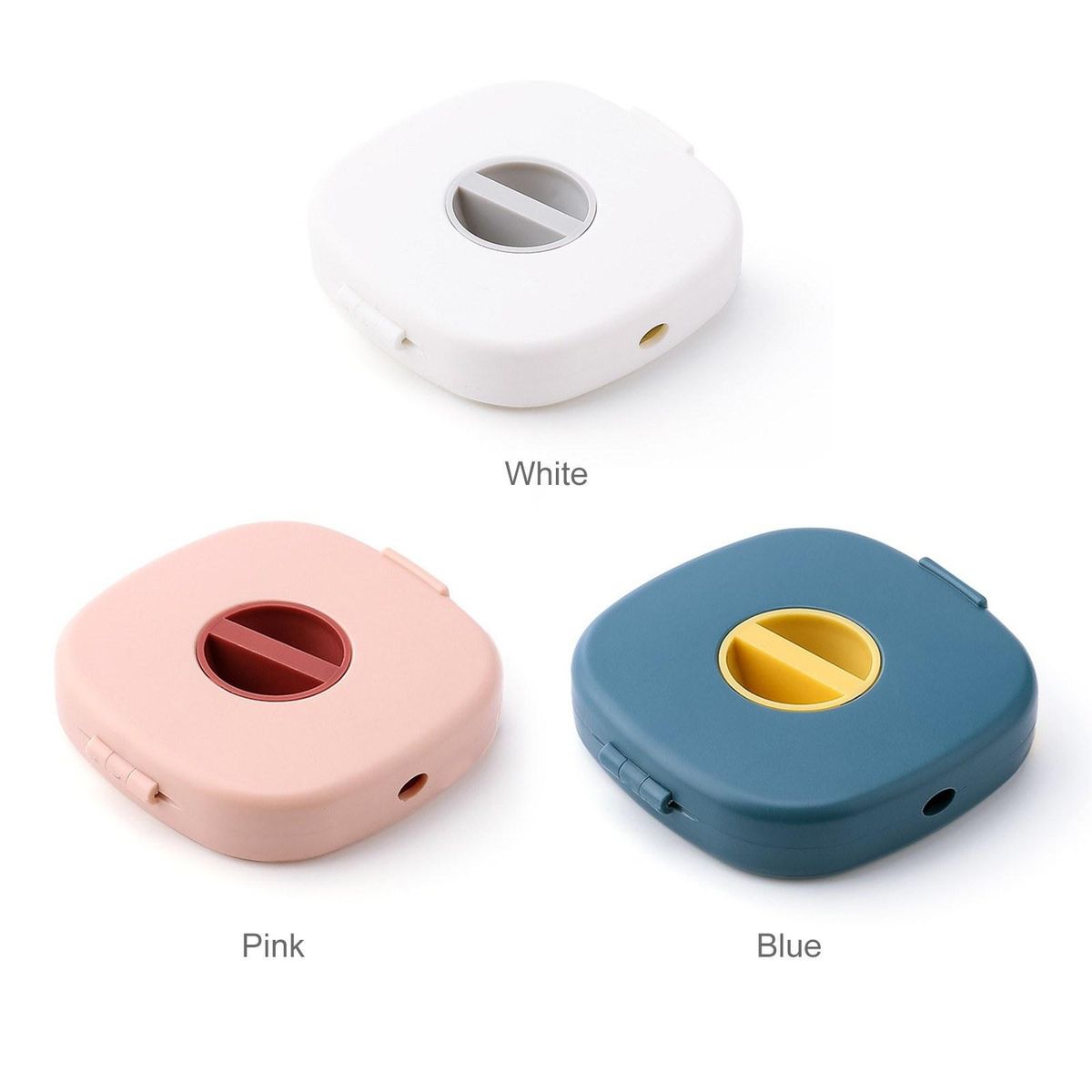 Tangle-Free Cord Organizer with Phone Stands Multifunction Cord Management Storage Cases Retractable Cable Winder Organizer for USB Data Cable Power Cords Headphones Cord