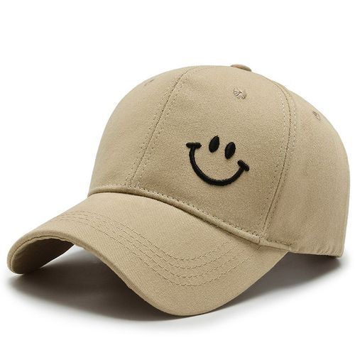 Men And Women Smiling Face Trend Hat Sunscreen Baseball Cap Sun Hat