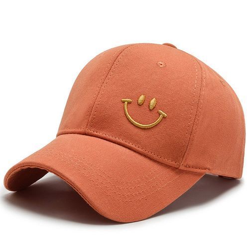 Men And Women Smiling Face Trend Hat Sunscreen Baseball Cap Sun Hat