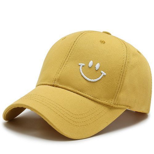 Men And Women Smiling Face Trend Hat Sunscreen Baseball Cap Sun Hat
