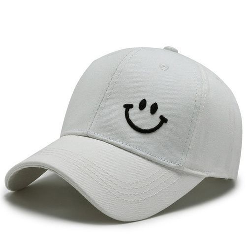 Men And Women Smiling Face Trend Hat Sunscreen Baseball Cap Sun Hat