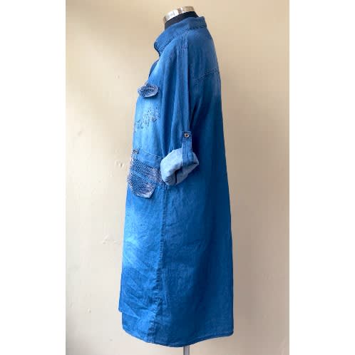 Denim Shirt Dress