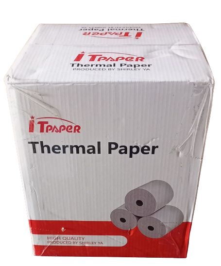 57mm X 38mm High Quality Thermal Pos And Receipt Paper - Full Carton -100 Rolls