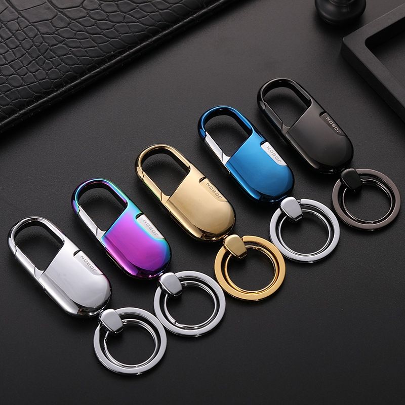 JOBON ZB-176 Car Keychain Men Waist Hanging Key Chain Pendant(Colorful)