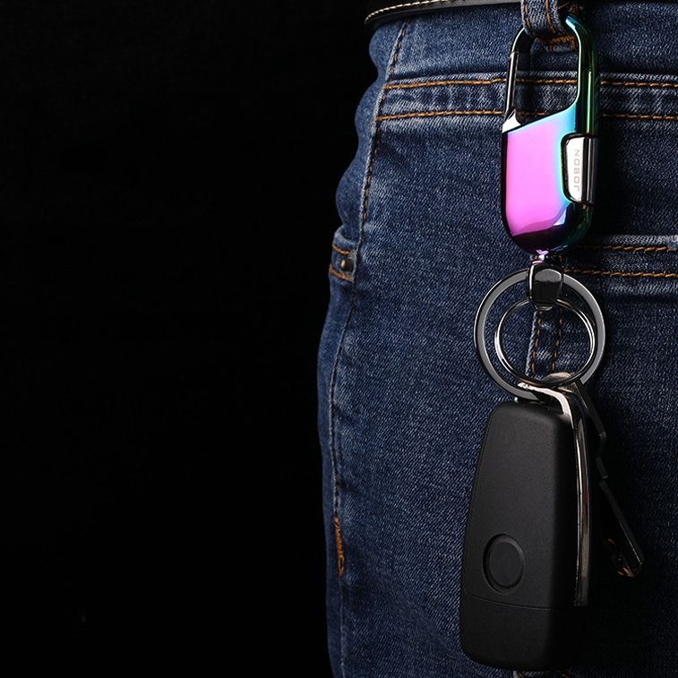 JOBON ZB-176 Car Keychain Men Waist Hanging Key Chain Pendant(Colorful)