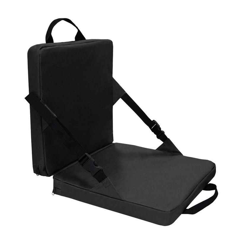 Foldable Outdoor Cushion Chair with Backrest Soft Cushion Ch