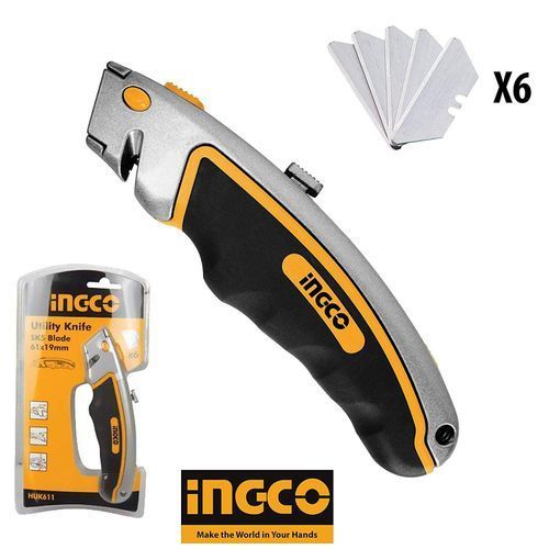 Utility Knives With Extra Blades (6)