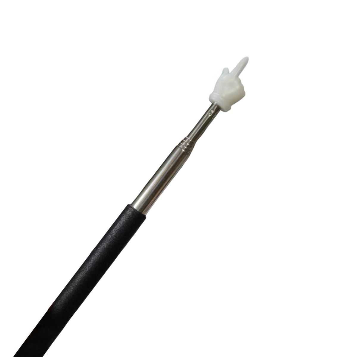 Extendable Finger Stick Telescopic Handheld Presenter for Classroom Black