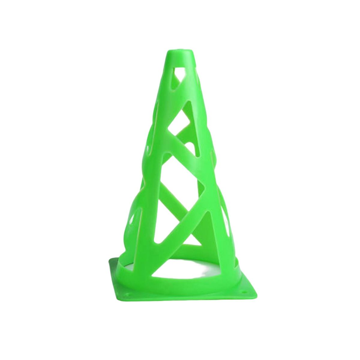 Training Cone Smooth Edge 23cm Soccer Barrier Cone Green