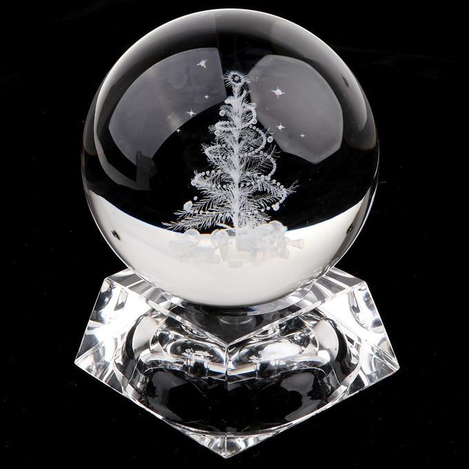 Different Style Clear Glass Crystal Ball Project Photography Props