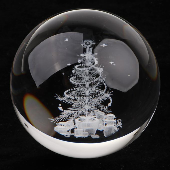Different Style Clear Glass Crystal Ball Project Photography Props